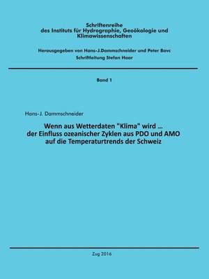 cover image of Wenn aus Wetterdaten "Klima" wird ...